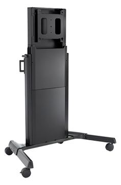 Chief XL Electric Height Adjust Cart - Wagen - motorisiert - für Flachbildschirm - Schwarz -Bildschirmgröße: 127-203.2cm von LumaTech