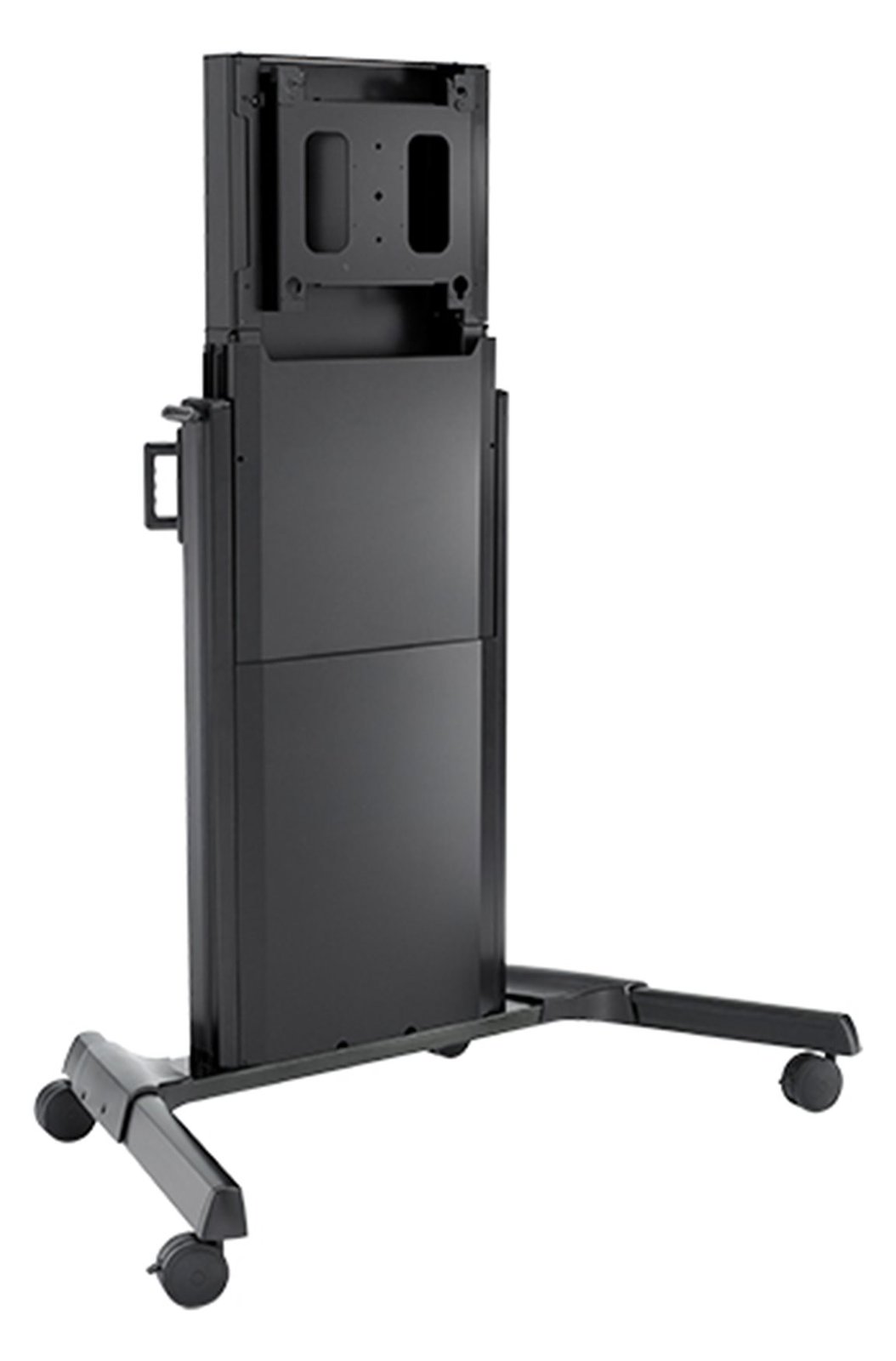 Chief XL Electric Height Adjust Cart - Wagen - motorisiert - für Flachbildschirm - Schwarz -Bildschirmgröße: 127-203.2cm