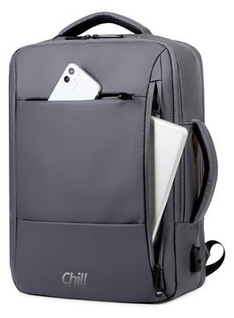 Chill Innovation Chill Voyage 17 ultraleichter PC-Rucksack - Grau - Stadt - Unisex - 43,2 cm (17 Zoll) von LumaTech