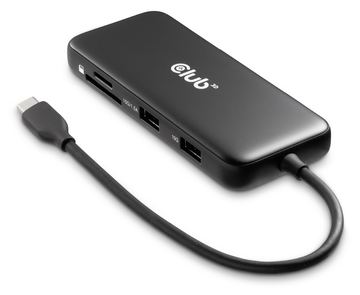 Club 3D 8-in-1 - Dockingstation - für Desktop, Laptop von LumaTech