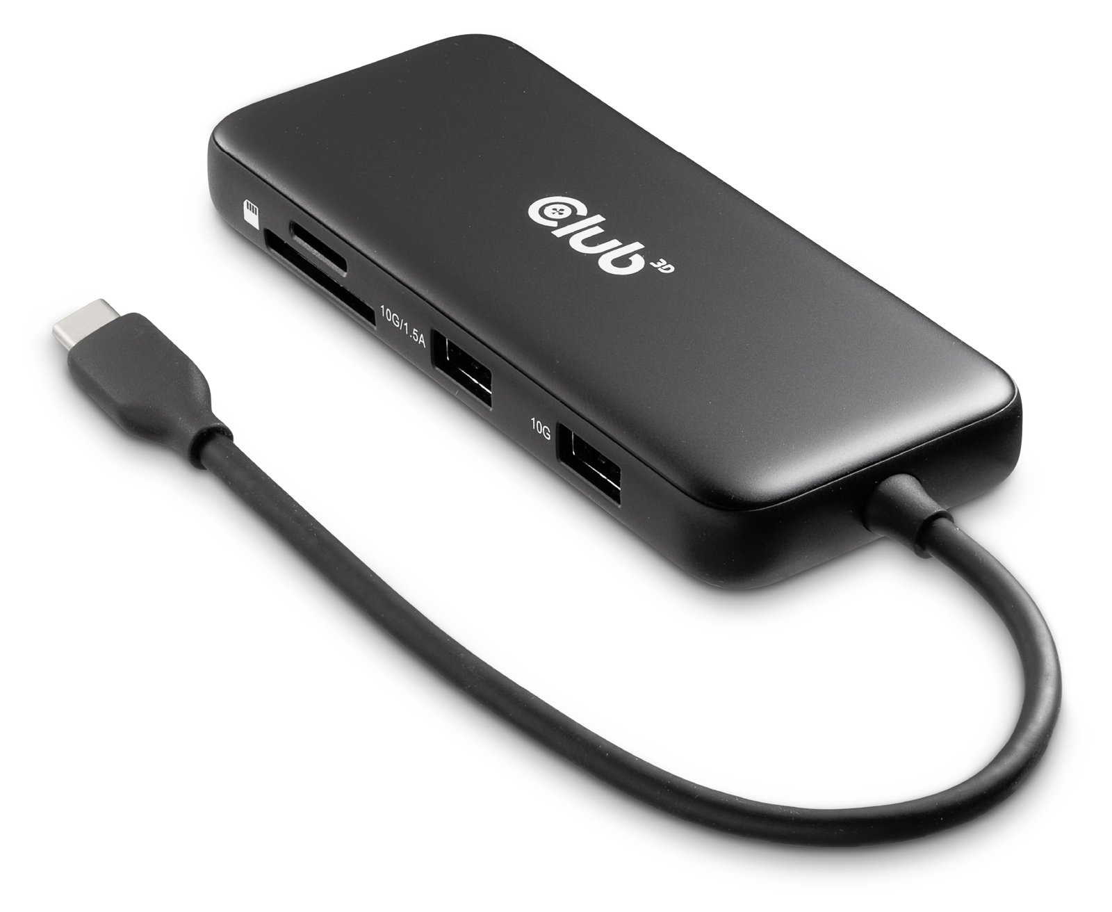 Club 3D 8-in-1 - Dockingstation - für Desktop, Laptop