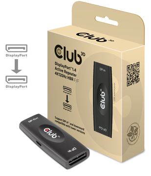 Club 3D CAC-1007 - Repeater - DisplayPort - 20-poliger DisplayPort / 20-poliger DisplayPort von LumaTech