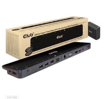 Club 3D CSV-1565 - Dockingstation - USB-C - VGA, HDMI, DP von LumaTech