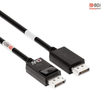 Club 3D DisplayPort-Kabel - DisplayPort (M) - zu DisplayPort (M) - DisplayPort 2.1 - 1.2 m - Support von 4K 120 Hz von LumaTech