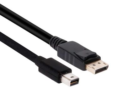 Club 3D DisplayPort-Kabel - Mini DisplayPort (M) - bis DisplayPort (M) - 2 m - 4K Unterstützung von LumaTech