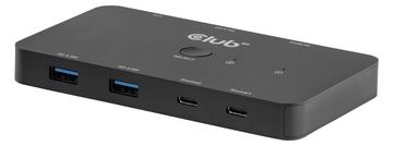 Club 3D Kvm Switch Dual Usb type C to HDMI 4K 60Hz von LumaTech