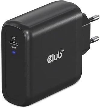 Club 3D Ladegerät 1xUSB Typ C PD 100W GaN retail von LumaTech