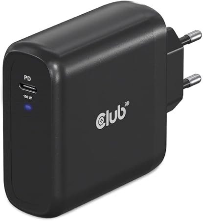 Club 3D Ladegerät 1xUSB Typ C PD 100W GaN retail
