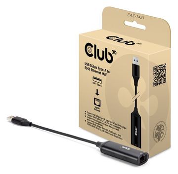 Club 3D Netzwerkadapter - USB 3.2 Gen 1 - 5GBase-T von LumaTech