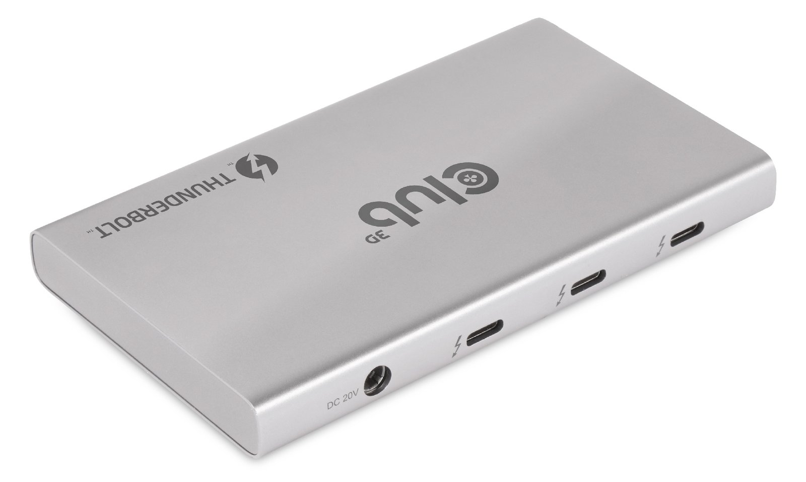 Club 3D Thunderbolt 4 Portable 5-in-1 Hub with Smart Power