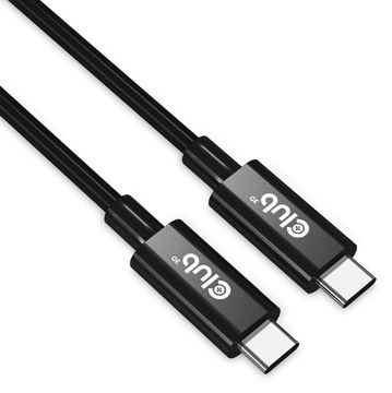 Club 3D USB-Kabel - 24 pin USB-C (M) zu 24 pin USB-C (M) - USB4 Gen3x2 - 48 V - 5 A - 3 m - aktiv -Support von 4K 120 Hz von LumaTech