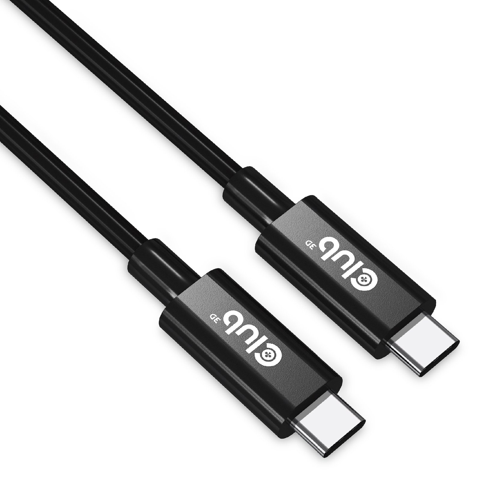 Club 3D USB-Kabel - 24 pin USB-C (M) zu 24 pin USB-C (M) - USB4 Gen3x2 - 48 V - 5 A - 3 m - aktiv -Support von 4K 120 Hz