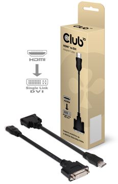 Club 3D Videoadapter - HDMI männlich zu DVI-I von LumaTech