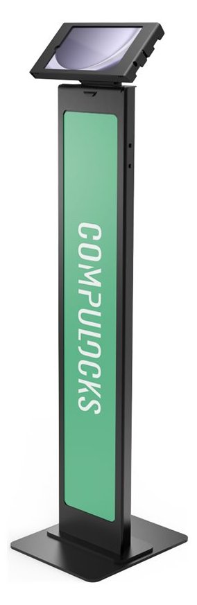 Compulocks Galaxy Tab A9 Apex Enclosure Brandable Floor Stand Black - für Tablett - Bildschirmgröße: 22.1 cm (8.7)