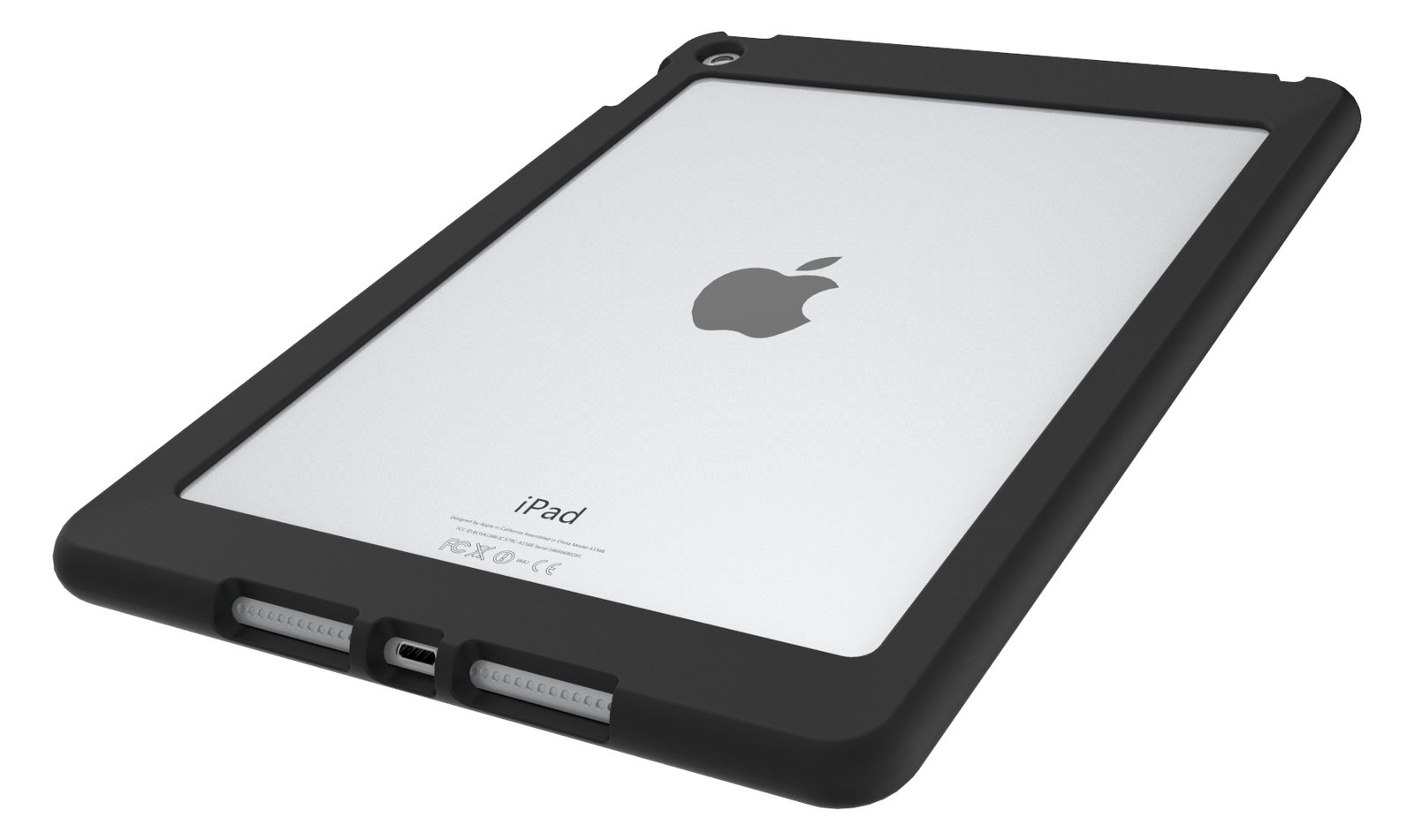 Compulocks iPad 10.2 / iPad Air 10.5 Rugged Edge Band - Stoßstange für Tablet - widerstandsfähig - Gummi - Schwarz