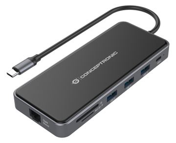 Conceptronic DONN15G - Dockingstation - USB-C 3.2 Gen 1 von LumaTech