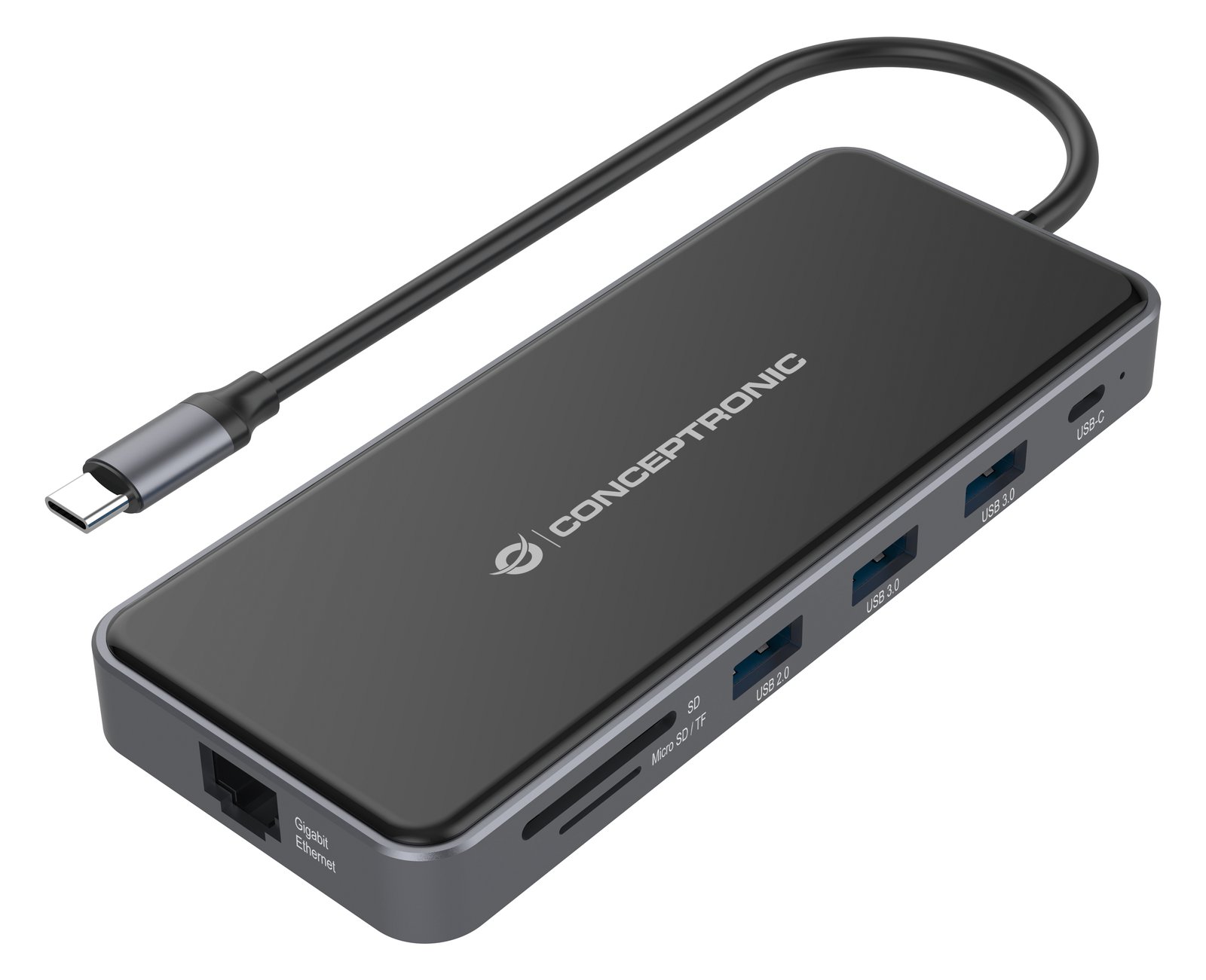 Conceptronic DONN15G - Dockingstation - USB-C 3.2 Gen 1