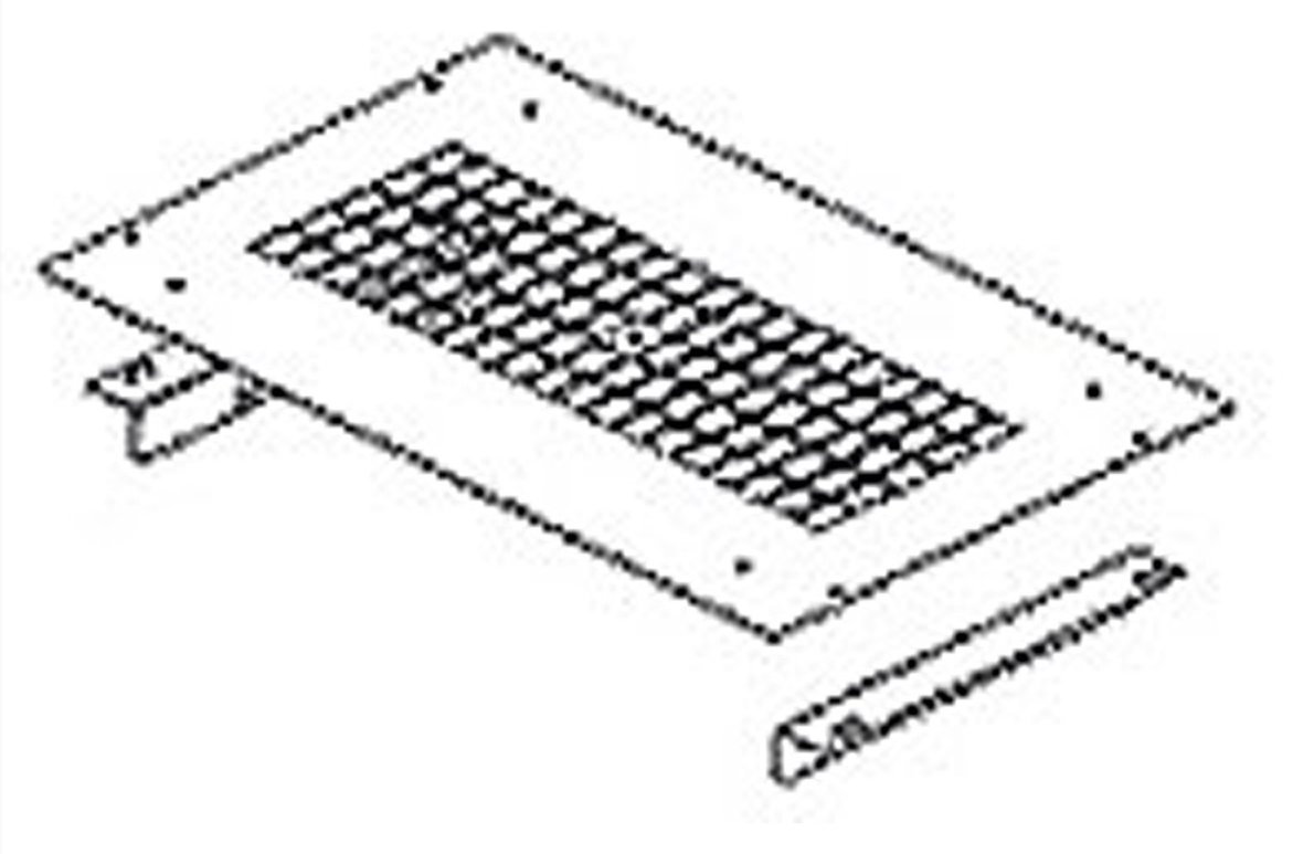 Conteg Montageeinheit für 6-Luefter-Modul Schranktiefe 800mm