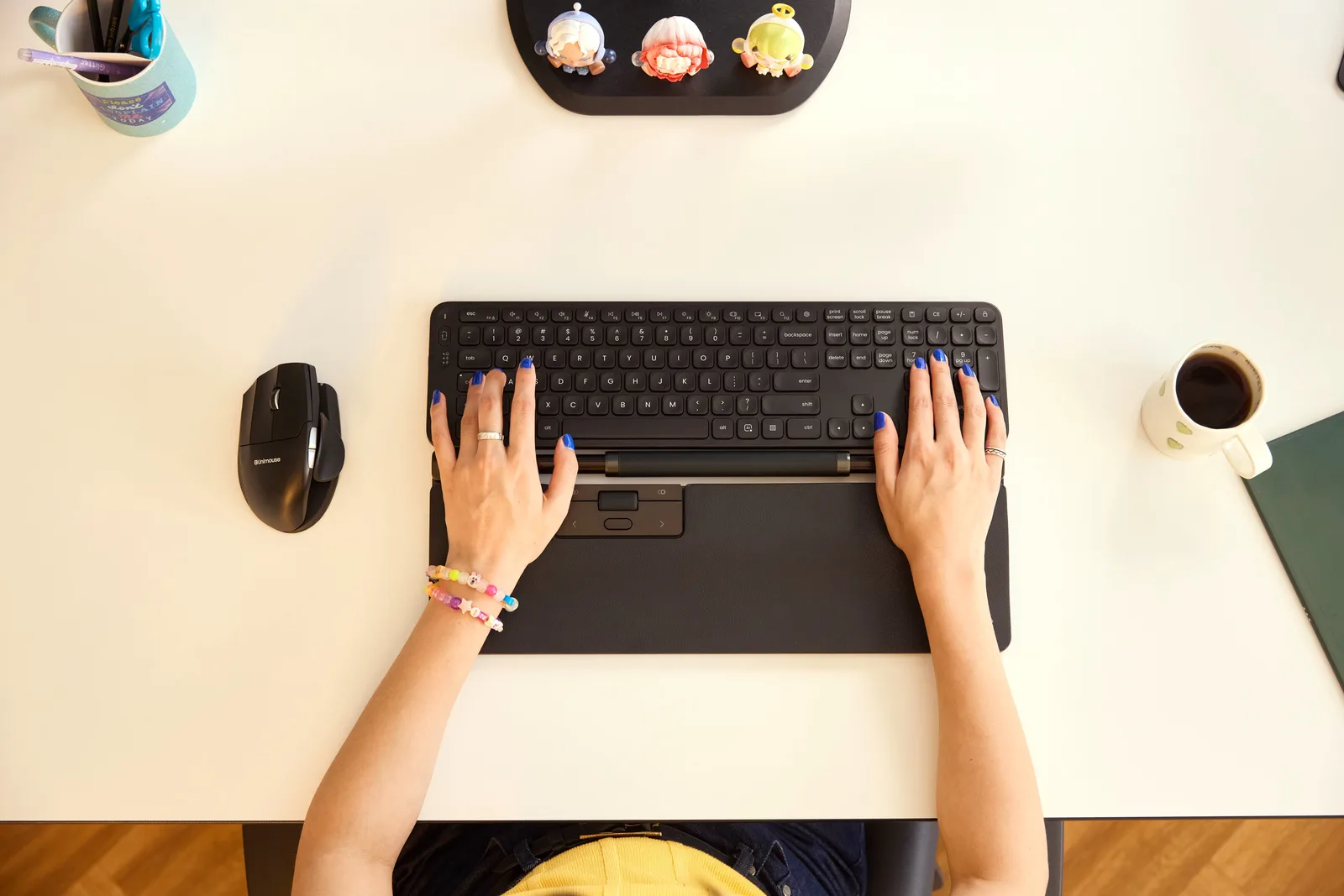 Contour Design - Tastatur-/Maus-Handgelenkauflage - Regulär - veganes Leder - für RollerMouse Pro; SliderMouse Pro, Ansicht 6