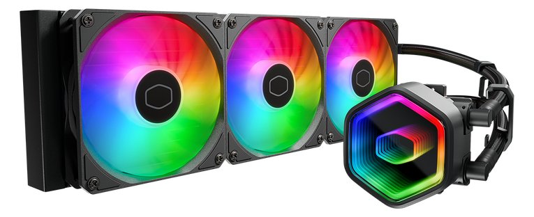 Cooler Master MasterLiquid 360 Core II - Prozessor-Flüssigkeitskühlsystem - Kühlergröße: 360 mm - Schwarz