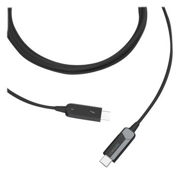 Corning AOC-CCU6JPN010M20 - 10 m - USB C - USB C - 40 Gbit/s - Schwarz von LumaTech