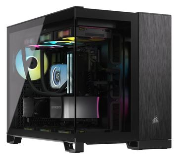 Corsair 2500X - Mid tower - micro ATX - Seitenteil mit Fenster (gehärtetes Glas) von LumaTech