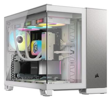 Corsair 2500X - Mid tower - micro ATX - Seitenteil mit Fenster (gehärtetes Glas) von LumaTech