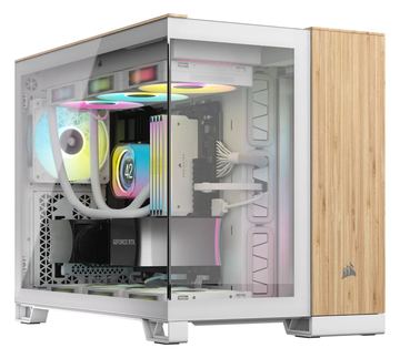 Corsair 2500X - Mid tower - micro ATX - Seitenteil mit Fenster (gehärtetes Glas) von LumaTech