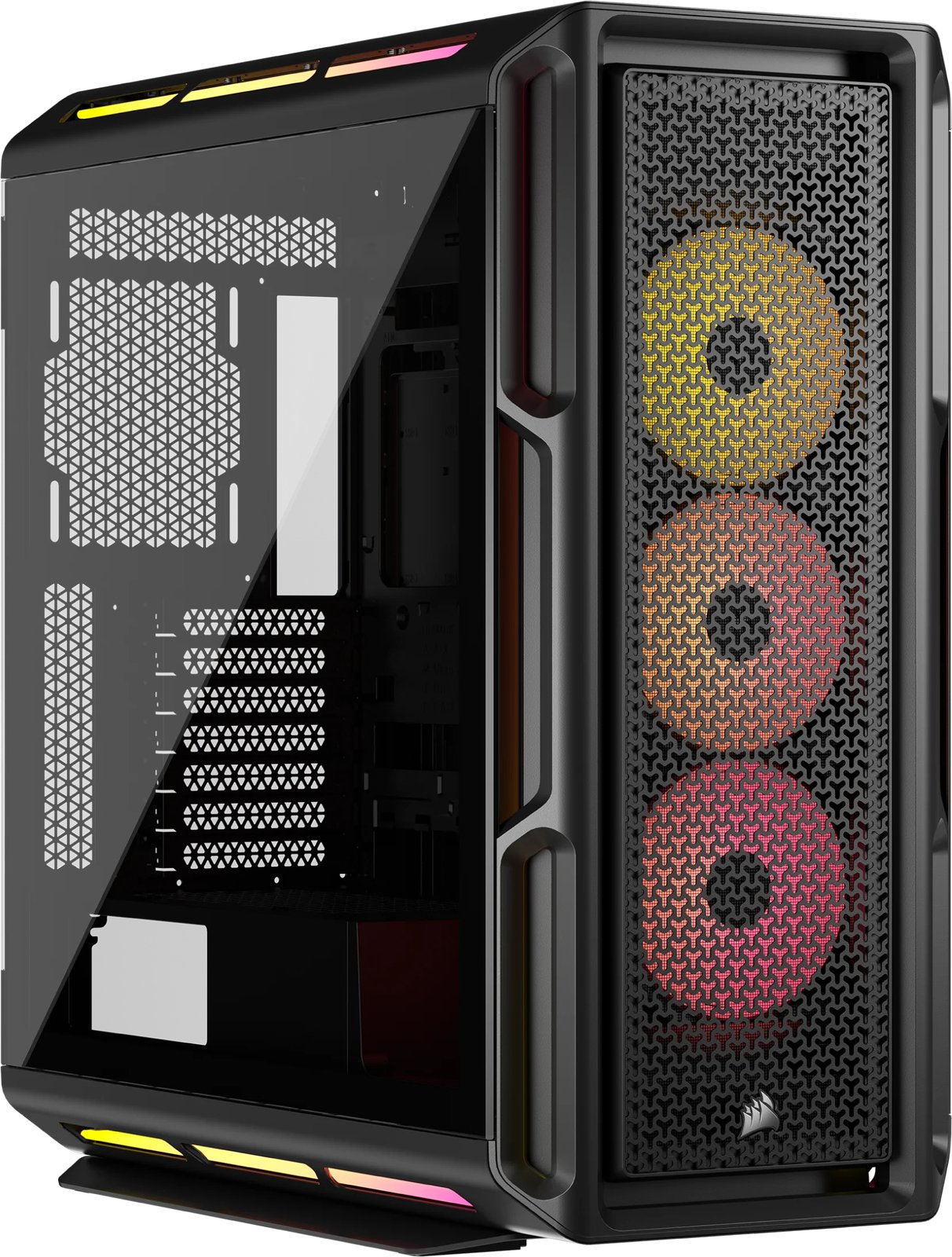 Corsair iCUE LINK 5000T LX RGB - Mid tower Gaming - E-ATX - Seitenteil mit Fenster (gehärtetes Glas) - Schwarz