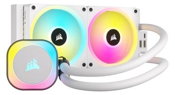 Corsair iCUE Link H100I RGB - Prozessor-Flüssigkeitskühlsystem - Kühlergröße: 240 mm - (für: LGA1156, LGA1155, LGA1150) von LumaTech