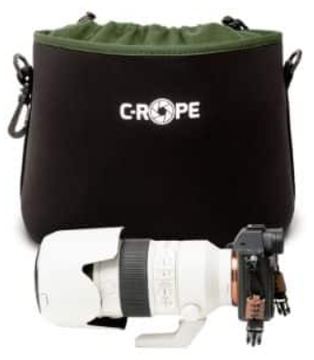 C-ROPE Kamerabeutel V2 Schwarz Variation L 25x20x12cm retail von LumaTech