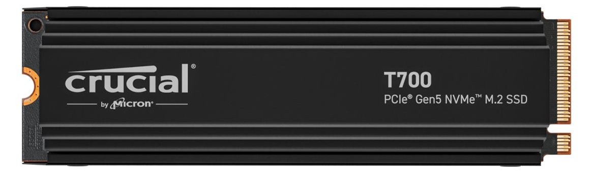 Crucial T700 - SSD - verschlüsselt - 2 TB - intern - M.2 - PCI Express 5.0 (NVMe)