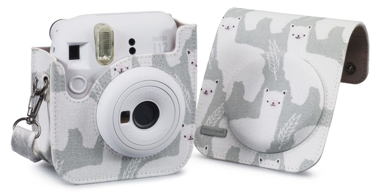Cullmann RIO Fit 120 - Gehäuse - Fujifilm - Instax mini 12 - Schultergurt - Grau - Weiß