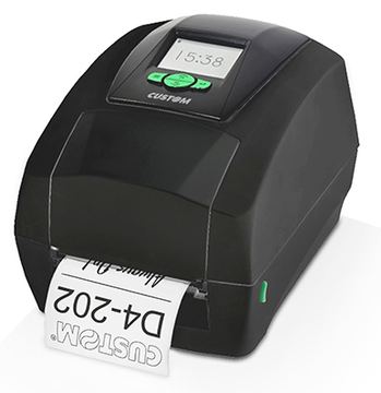 Custom D4 202 - Direkt Wärme/Wärmeübertragung - POS-Drucker - 203 x 203 DPI - 5 ips - 0.06 - 0.2 µm - 12,7 cm von LumaTech