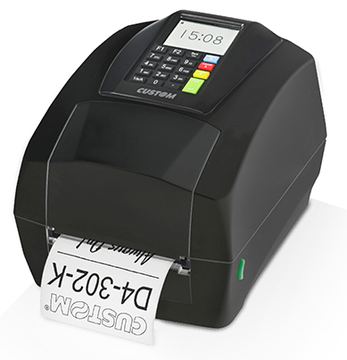 Custom D4 302-K - Direkt Wärme/Wärmeübertragung - POS-Drucker - 203 x 203 DPI - 5 ips - 12,7 cm - 10,4 cm von LumaTech