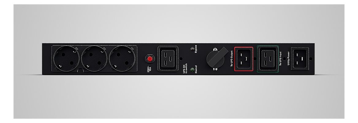 CyberPower Systems CyberPower Maintenance Bypass PDU MBP20HVDE3 - Stromverteilungseinheit (Rack - einbaufähig)