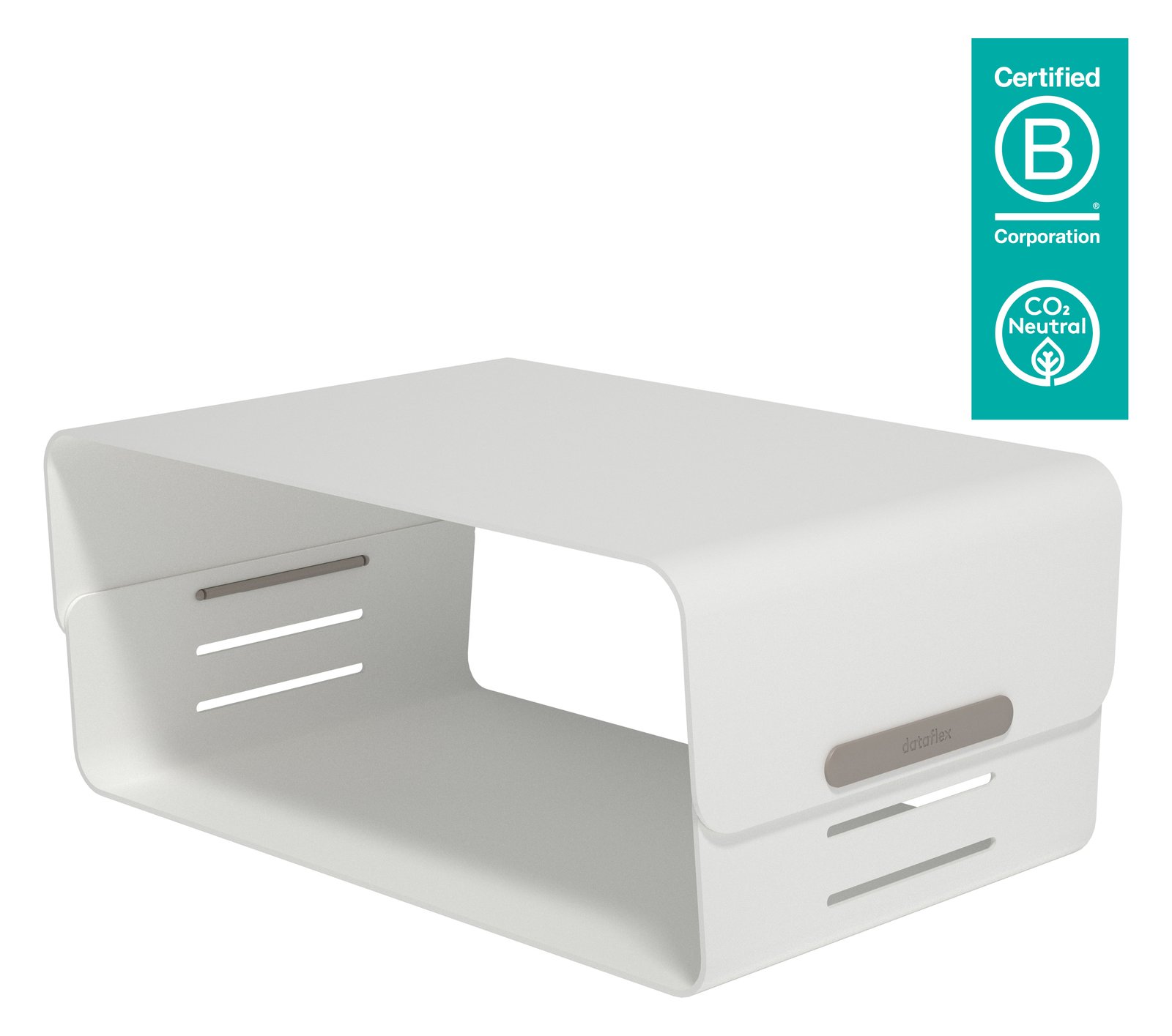 Dataflex Addit Bento monitor riser - adjustable 120