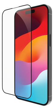 dbramante1928 Eco-shield - Bildschirmschutz für Handy - Bulk - Rahmenfarbe schwarz - für Apple iPhone 15 Pro von LumaTech