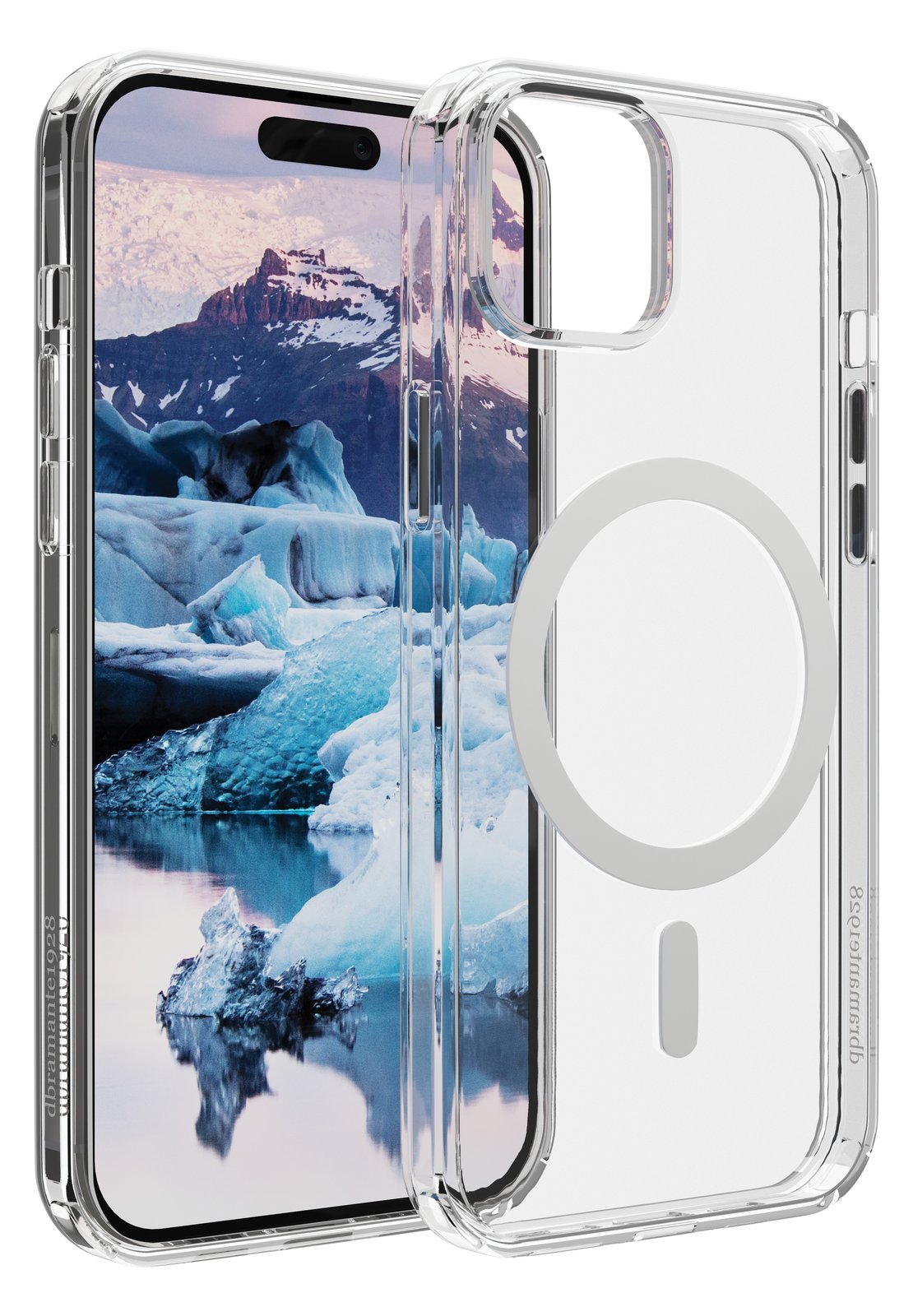 dbramante1928 Iceland Pro - Hintere Abdeckung für Mobiltelefon - transparent, weiß Kunststoff Apple