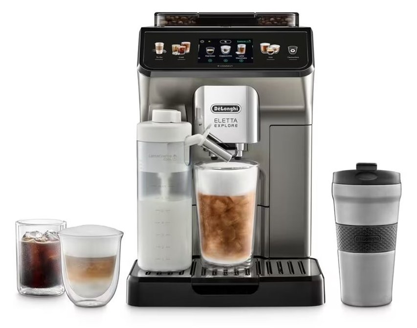 De Longhi Eletta Explore ECAM450.86.T - Automatische Kaffeemaschine mit Cappuccinatore