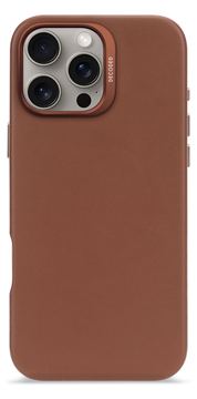 Decoded Leather Backcover iPhone 16 Pro Max Tan von LumaTech