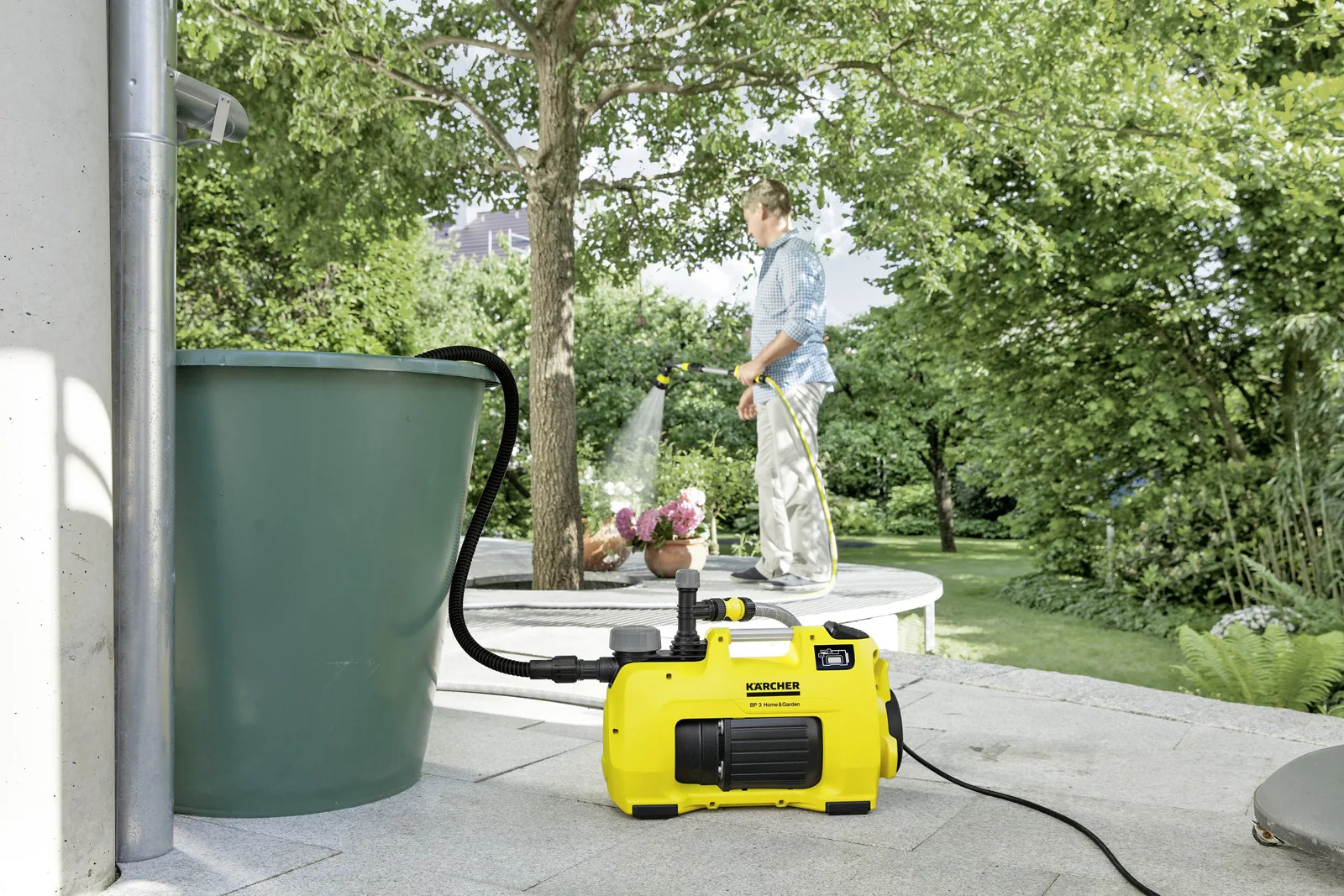 Kärcher BP 4 HOME & GARDEN - 950 W - AC - 4,5 bar - 3800 l/h - Schwarz - Gelb, Ansicht 4