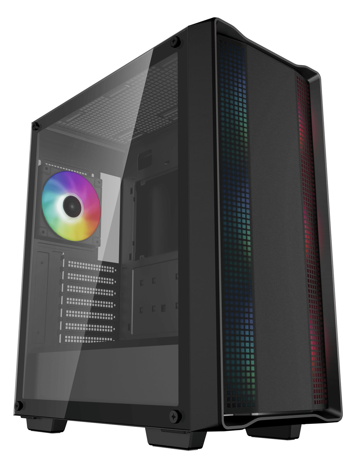 Deepcool CC560 ARGB V2 - Mid tower - ATX - Seitenteil mit Fenster (gehärtetes Glas)