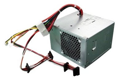 Dell  Netzteil (intern) - 305 Watt - wiederhergestellt - für Dimension E520, E521; OptiPlex 745 (MT)