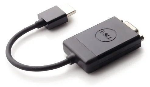 Dell  Videoadapter - 15 pin D-Sub (DB-15) weiblich zu HDMI männlich, Ansicht 2