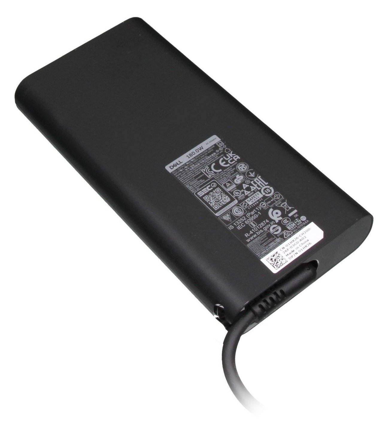 Dell AC Adapter, 180W, 19.5V, 3 (974P7)
