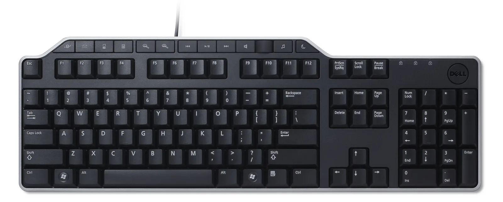 Dell Business Multimedia Keyboard KB522 - Kit - TL: UK, QWERTY, Ansicht 2
