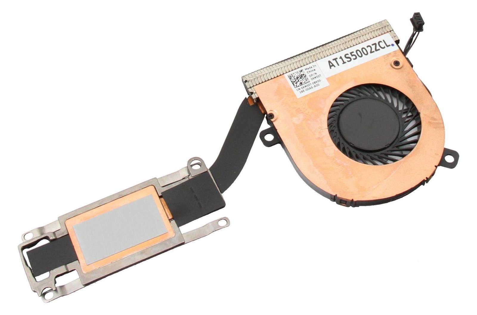 Dell CPU heatsink assembly with fan for Latitude 7280