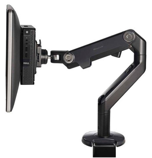 Dell Dual VESA Mount Stand with adaptor box for Micro Chassis - Kunden-Kit - Aufstellung - für Monitor / Mini-PC