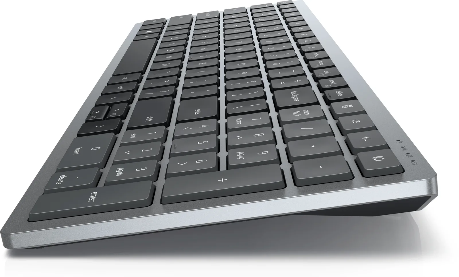 Dell KB740 - Tastatur - kompakt, mehrere Geräte - TL: Nordisch, QWERTY, Ansicht 4